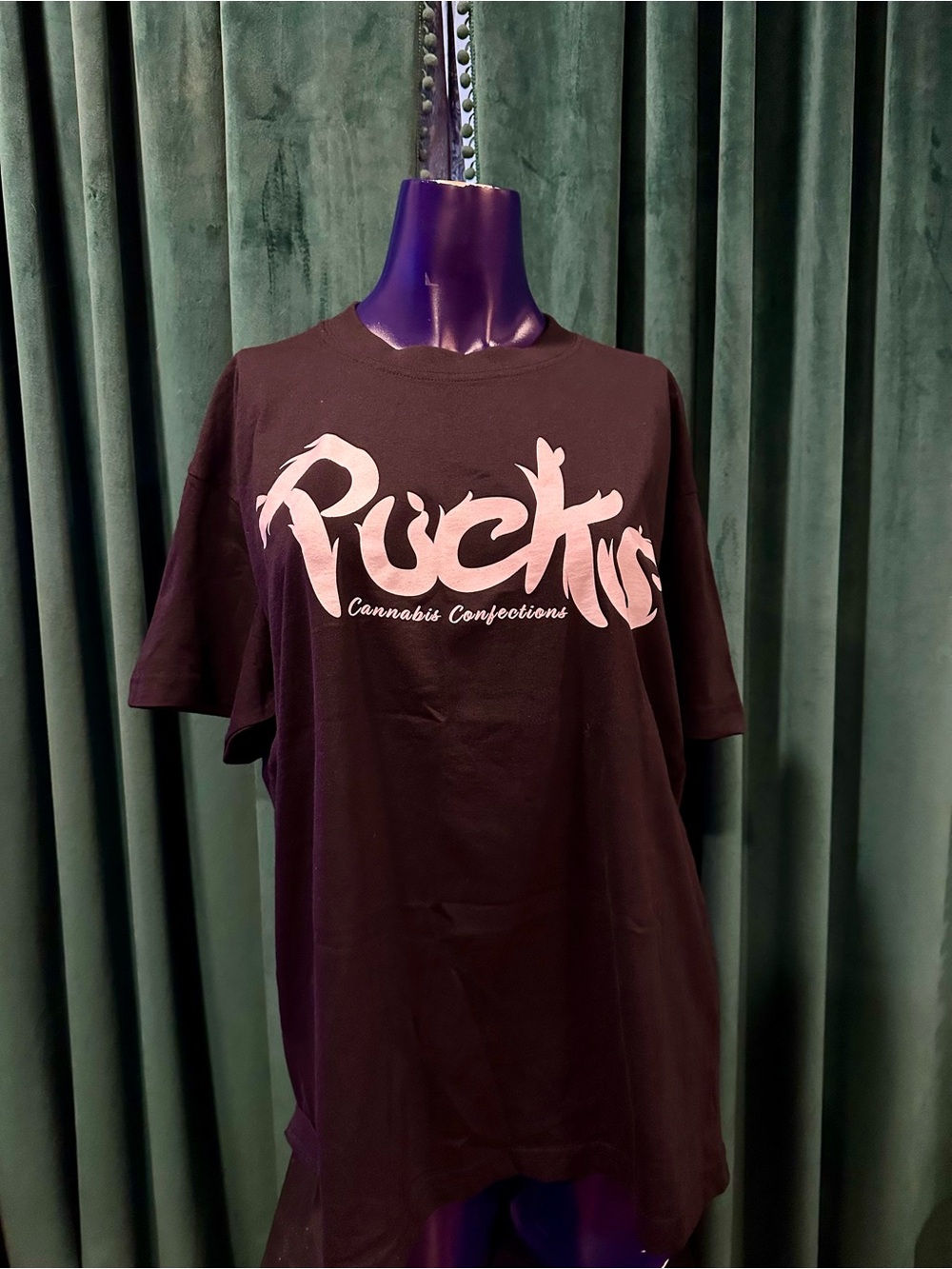 Black Graphic Logo Men's T-Shirt